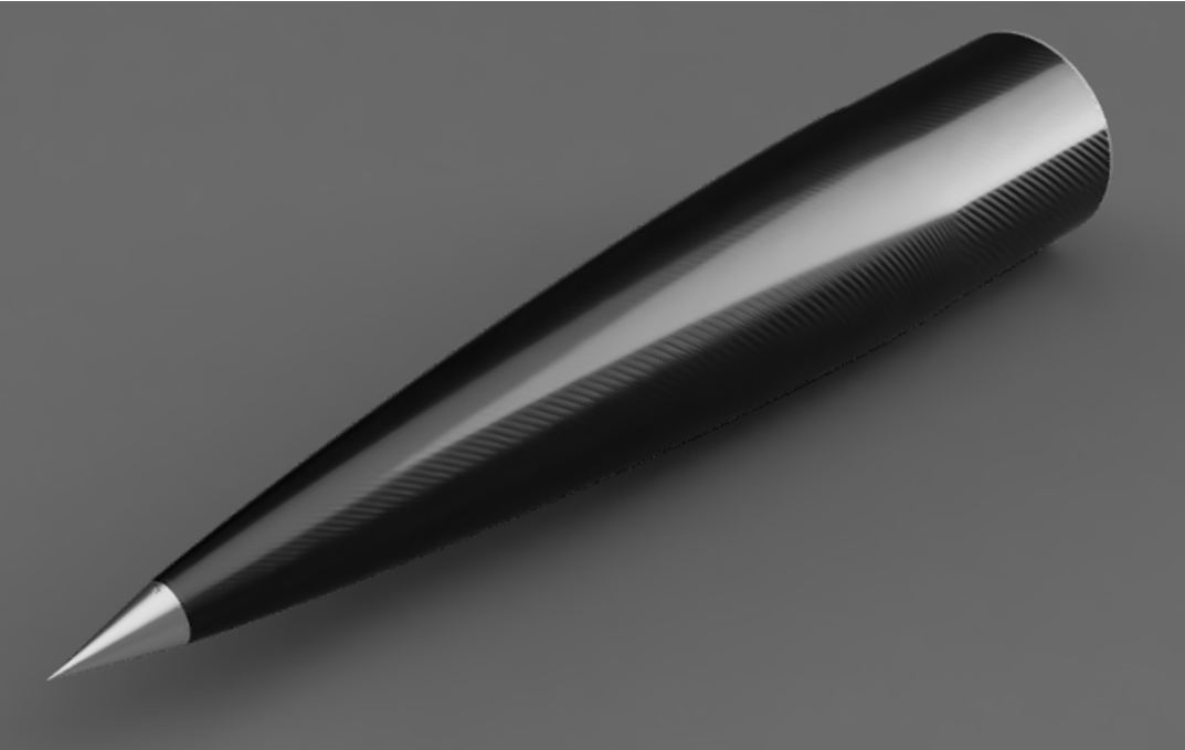 Vizualizace aerodynamické brzdy